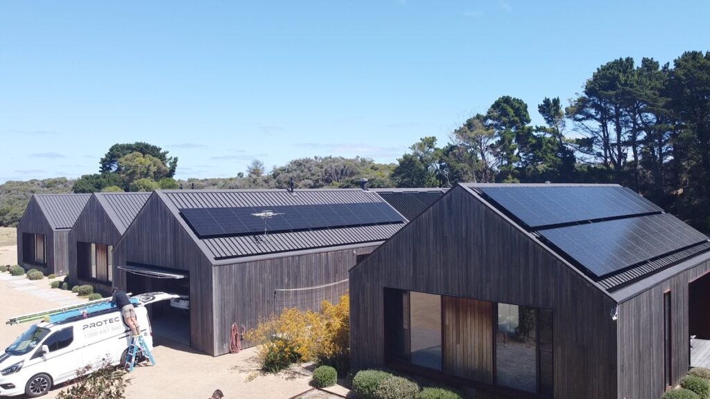 Home solar panel installation, Mornington Peninsula